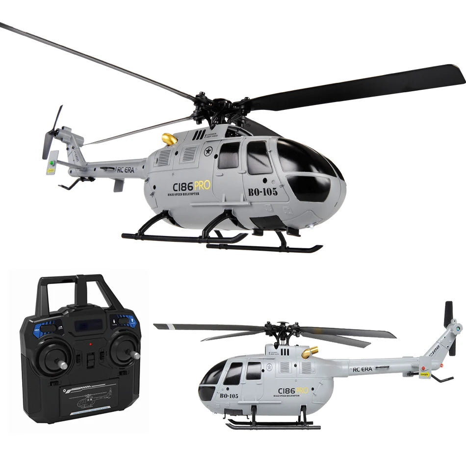 Hélicoptère Télécommandé Stabilisé Gyroscope 6 Axes
