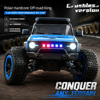 Monster Truck Télécommandé 1:20 4x4 - 55km/h Brushless LED