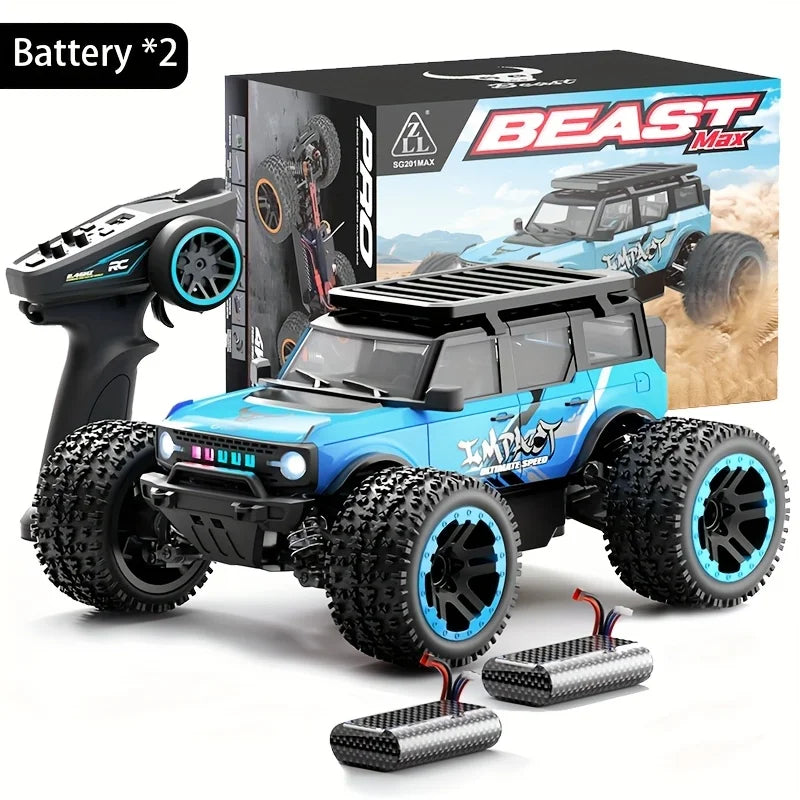 Monster Truck Télécommandé 1:20 4x4 - 55km/h Brushless LED