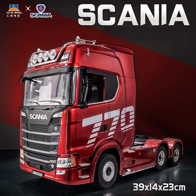 Camion Télécommandé Scania Semi-Remorque Modèle Réaliste
