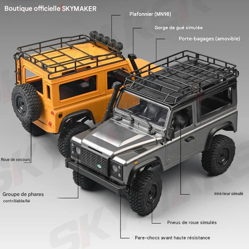 4x4 Télécommandé Crawler Tout Terrain 1:12