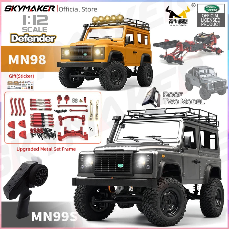 4x4 Télécommandé Crawler Tout Terrain 1:12