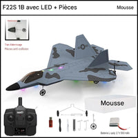 Avion Télécommandé de Chasse avec Gyroscope et LED