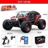 Buggy Télécommandé Tout Terrain 1:16 4x4 - 50km/h avec LED