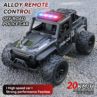 4x4 Télécommandé de Police 1:16 avec Son et LED