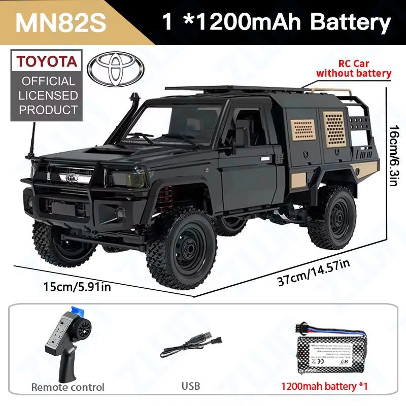 4x4 Télécommandé Pick-up Tout Terrain 1:12