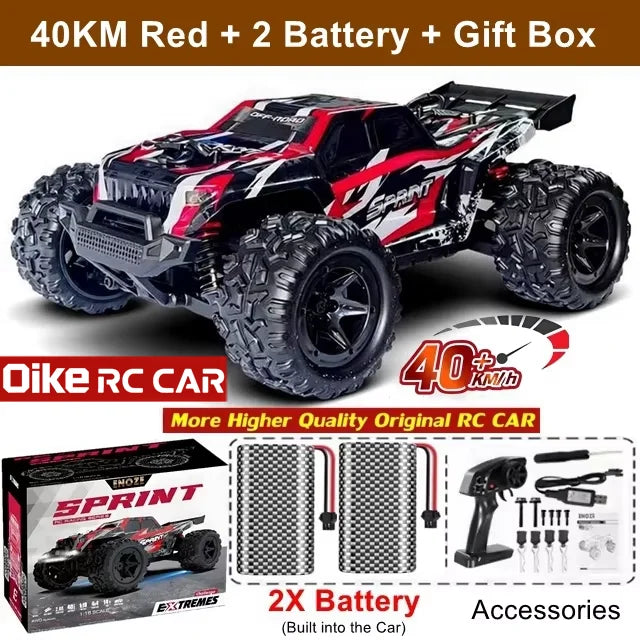 Monster Truck Télécommandé Tout Terrain 4x4 - 40km/h 2.4G