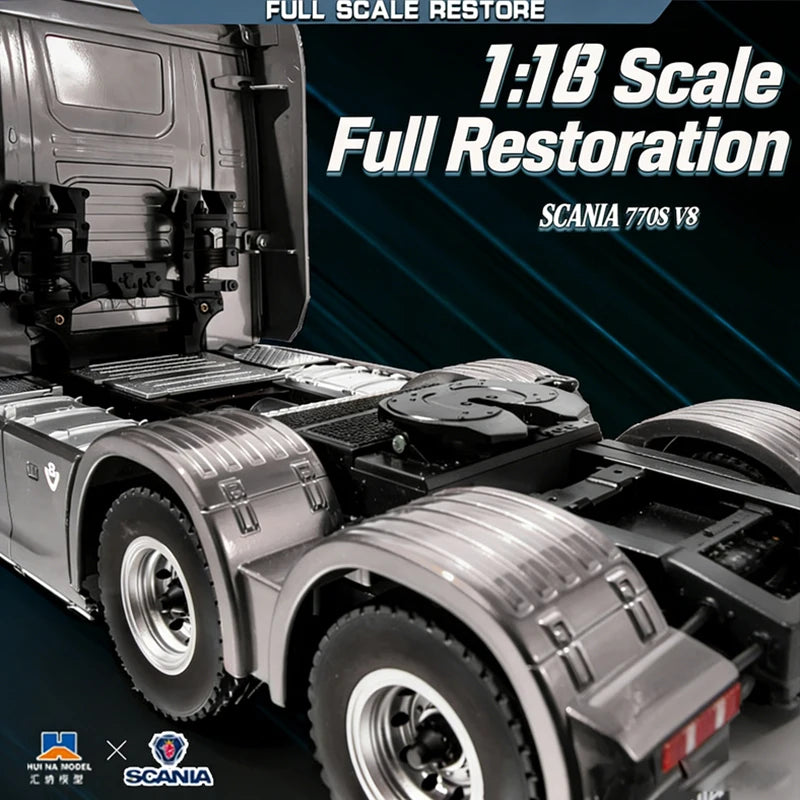 Camion Télécommandé Scania Semi-Remorque Modèle Réaliste