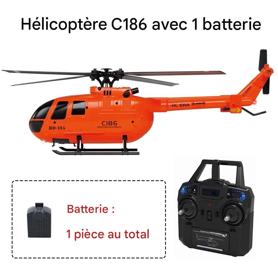 Hélicoptère Télécommandé Stabilisé Gyroscope 6 Axes