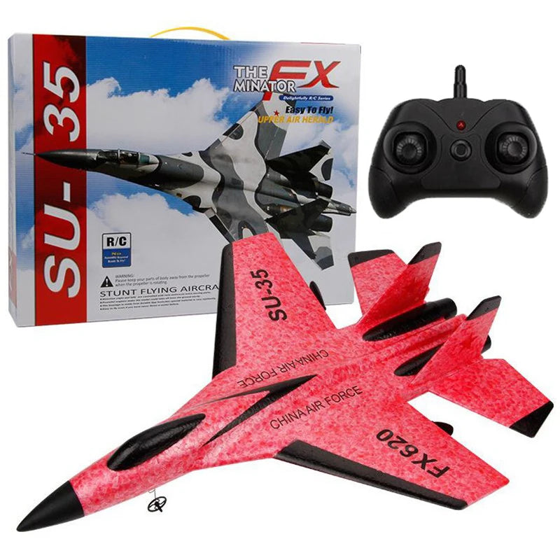 Avion de Chasse Télécommandé en Mousse Planeur