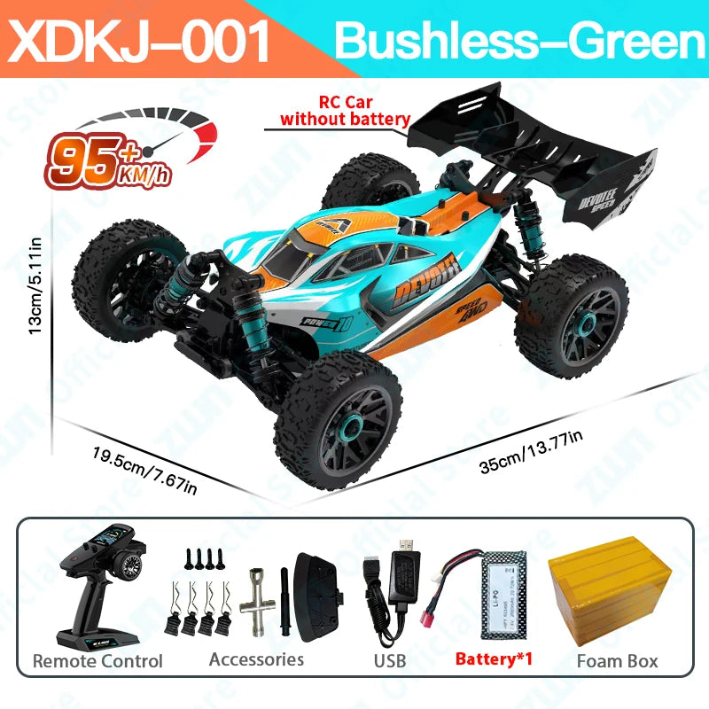 Voiture Télécommandée Drift 4x4 1:14 - 95km/h Brushless