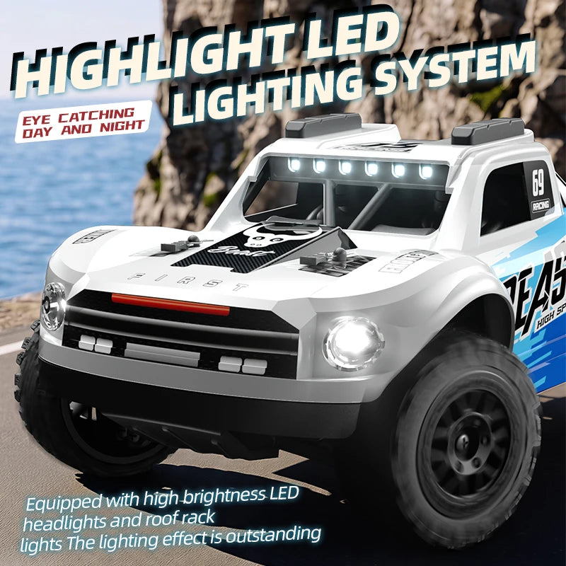 Voiture Télécommandée Tout Terrain 4x4 1:24 - 40km/h Drift Brushless