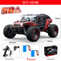 Buggy Télécommandé Tout Terrain 1:16 4x4 - 50km/h avec LED