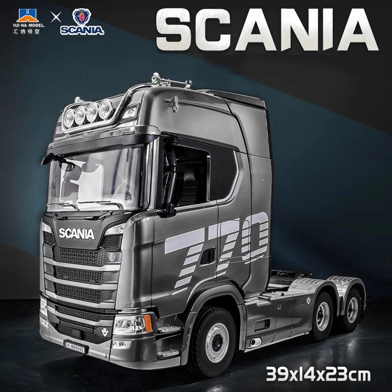 Camion Télécommandé Scania Semi-Remorque Modèle Réaliste