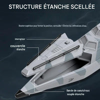 Bateau Télécommandé à Turbine 30km/h Haute Vitesse
