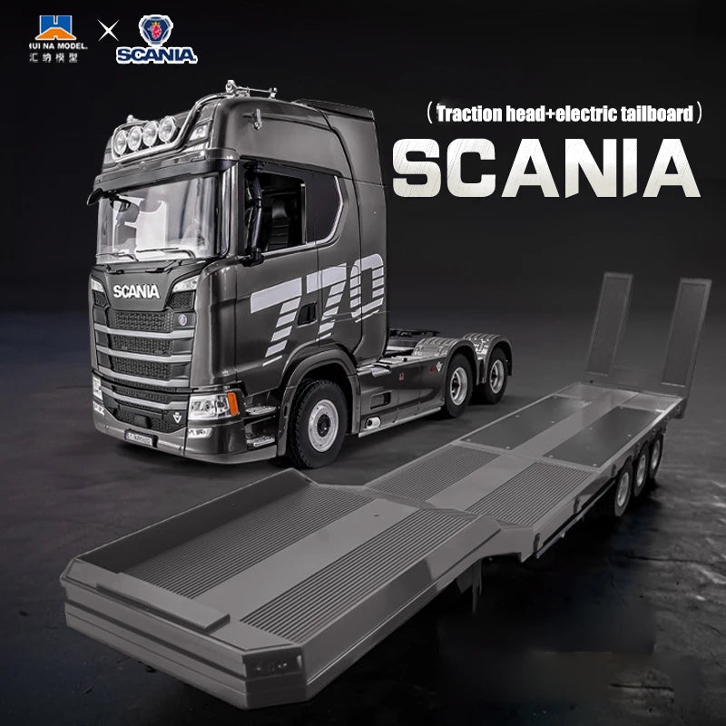 Camion Télécommandé Scania Semi-Remorque Modèle Réaliste