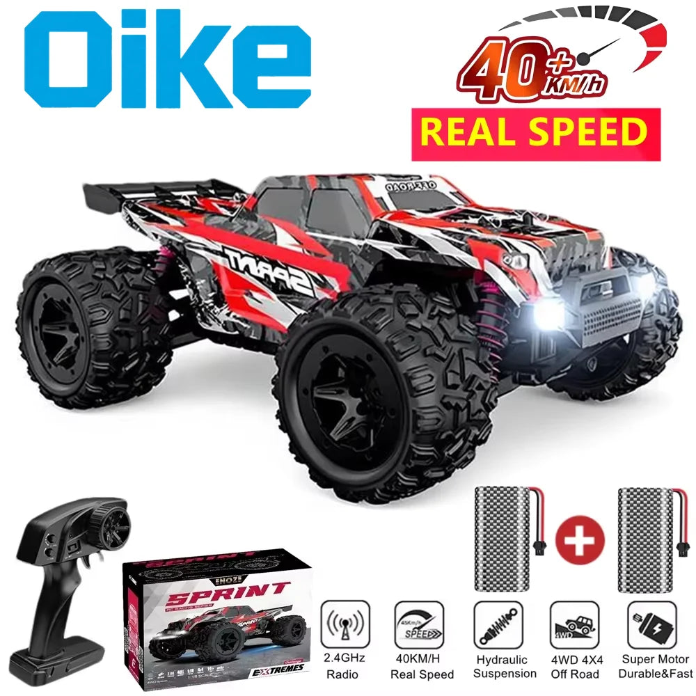 Monster Truck Télécommandé Tout Terrain 4x4 - 40km/h 2.4G