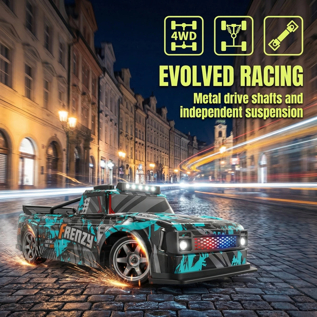 Voiture Télécommandée pour Drift avec Manette Gyroscopique