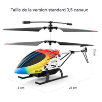 Hélicoptère Télécommandé avec Gyroscope et LED