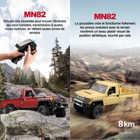 4x4 Télécommandé Pick-up Tout Terrain 1:12