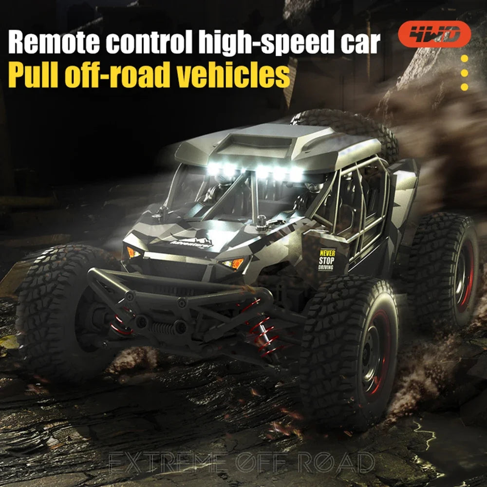 Buggy Télécommandé Tout Terrain 1:16 4x4 - 50km/h avec LED
