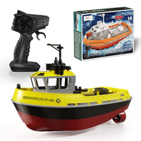Bateau Télécommandé Remorqueur 1:72 Double Moteur