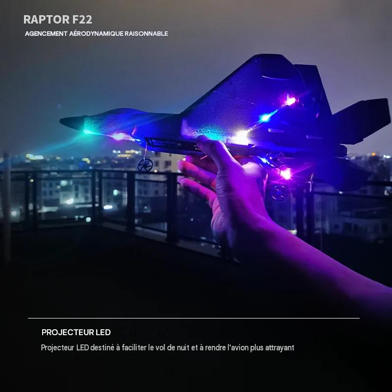 Avion Télécommandé de Chasse avec Gyroscope et LED