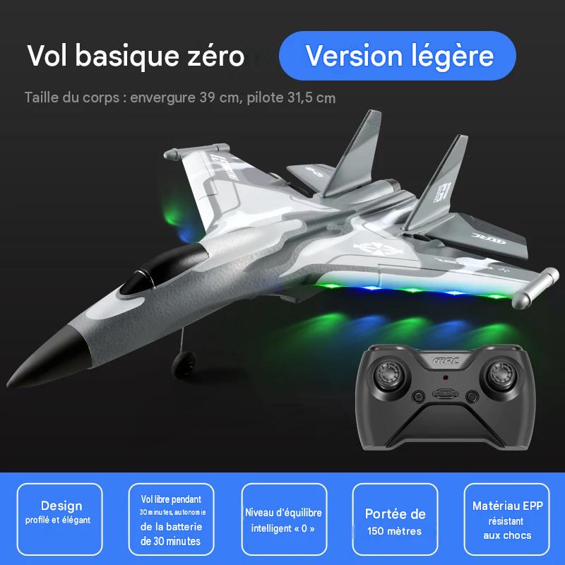 Avion Télécommandé Planeur pour Débutant en Mousse