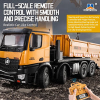 Camion Télécommandé Grue Forestière 1:14 avec Benne