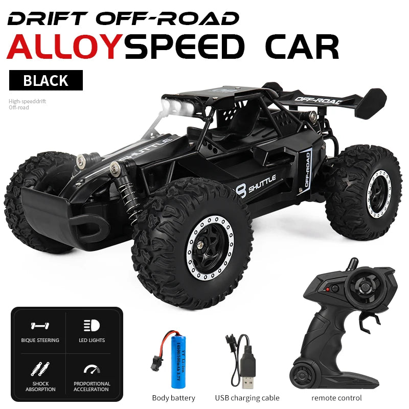 Voiture Télécommandée Tout Terrain avec Éclairage LED