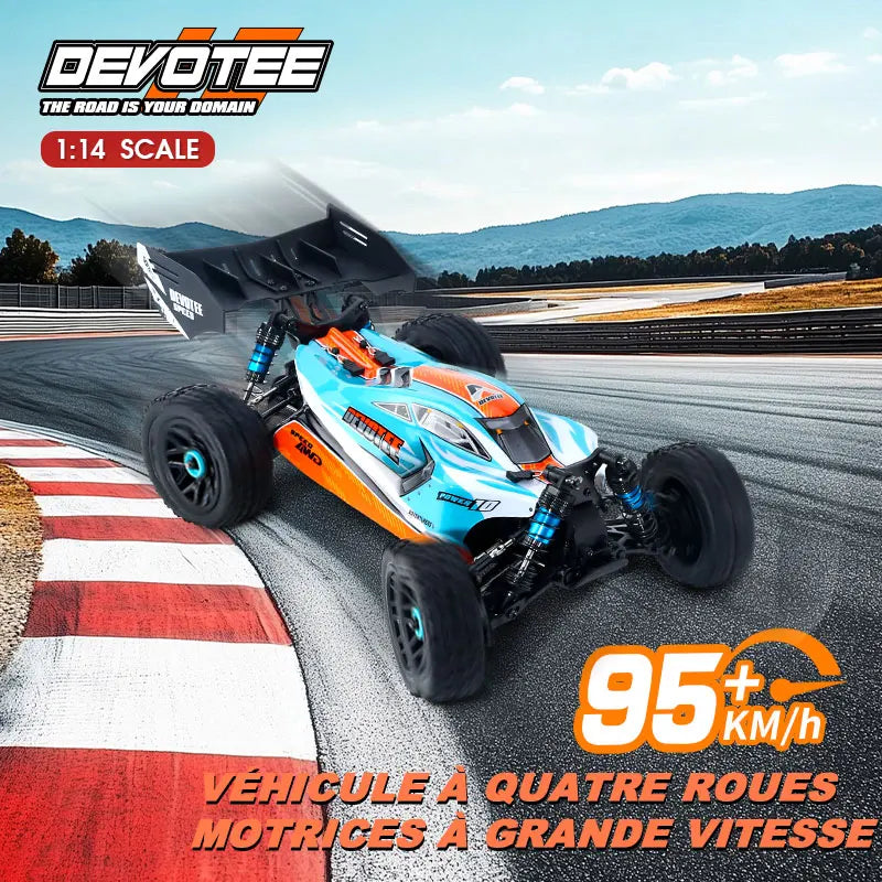 Voiture Télécommandée Drift 4x4 1:14 - 95km/h Brushless