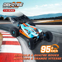 Voiture Télécommandée Drift 4x4 1:14 - 95km/h Brushless