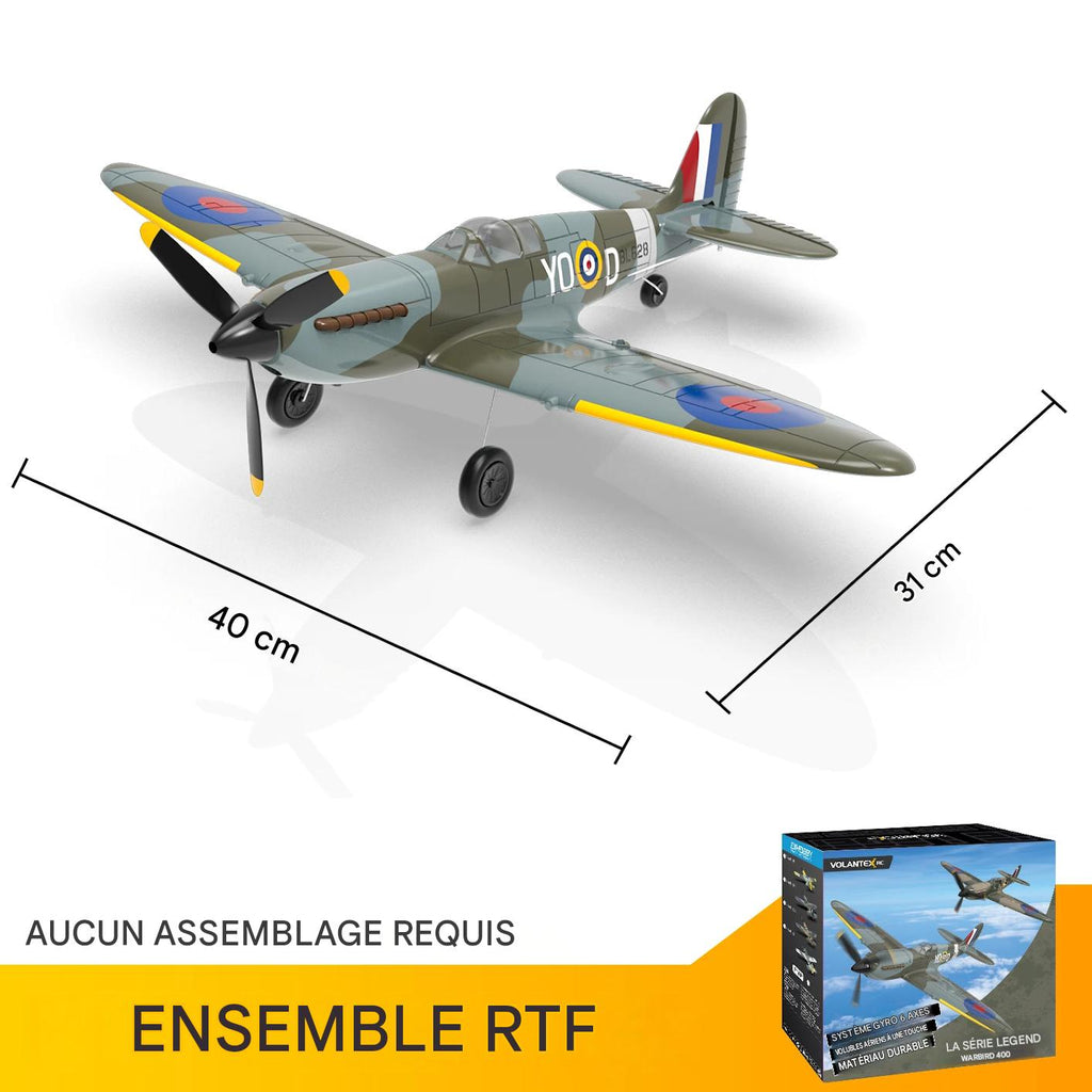 Avion de Chasse Télécommandé Acrobatique en Mousse
