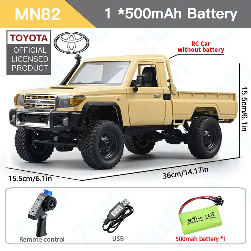 4x4 Télécommandé Pick-up Tout Terrain 1:12